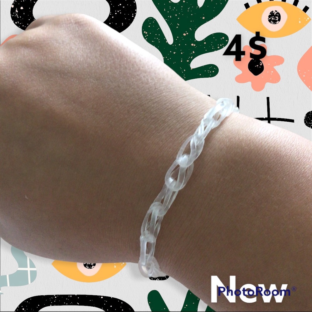 Clear bracelet!